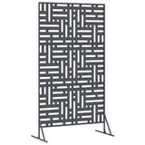 Privacy Screen 100 x 50 x 180 cm Steel Anthracite 868551