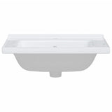 Bathroom Sink White 61x48x19.5 cm Rectangular Ceramic 153709