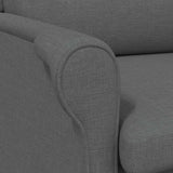 Armchair Dark grey 76 x 94 x 102 cm Fabric 42009841
