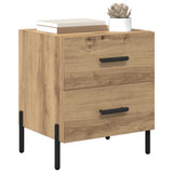 Bedside Cabinet with Drawer 2 pcs Artisan Oak 40 x 35 x 47.5 cm 882027