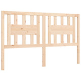 Bed Frame without Mattress 160x200 cm Solid Wood 3194581
