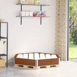 Raised Bed Hexagon Brown 160x160 cm Solid Wood Pine 4010320