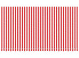 Awning Replacement Fabric Red and White 3.5x2.5 m Polyester 367715