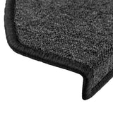 Stair Mats 20 pcs 65x24x4 cm Anthracite Half Round Large 3365789