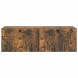 Wall-Mounted TV Cabinet Wall-mounted Smoked Oak 99 x 41 x 30 cm 898190