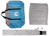 Car Tent with Roof Blue 200 x 170 x 170 cm Polyester and Steel 42028540