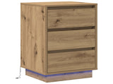 Bedside Cabinet Artisan Oak 39 x 34.5 x 65 cm Engineered wood 869633