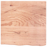 Table Top Light Brown 60x60x cm Treated Solid Wood Oak 3156351