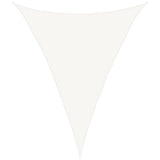 Sunshade Sail 160 g/m White 5x7x7 m HDPE 311264