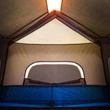 Family Tent with LED 6-Person Light Blue Quick Release 94307