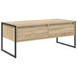Coffee Table Sonoma 100 x 46 x 40 cm Engineered Wood 886445