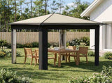 Gazebo without Sidewall 2.6 x 2.6 m Cream and Anthracite 42036803
