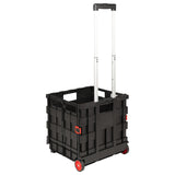 Cart Manual Black and Red 35 x 39 x 92 cm PP and Elastomer 42033393