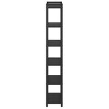 Bookshelf Black Oak 40 x 30 x 189.5 cm Engineered Wood 868347