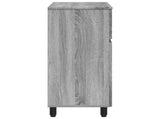 Bathroom Vanity Unit Grey Sonoma 60 x 35 x 80 cm 889421