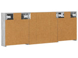 Bathroom Cabinet Set 3 pcs 100 x 10.5 x 50 cm Engineered wood 3403685