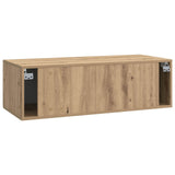 Wall-Mounted TV Cabinet Artisan Oak 98 x 41 x 30 cm 899044