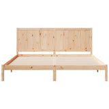 Extra Long Bed Frame without Mattress 200x210 cm Solid Wood 3309249