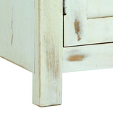 Sideboard Light Blue 110x35x70 cm Solid Mango Wood 247763
