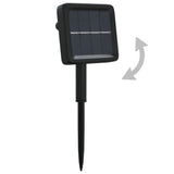 Solar Fairy Lights 5 pcs 5x200 LED Blue Indoor Outdoor 328953