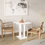 ZNTS FMD Dining Table 70cm White 428690