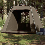 Fishing Tent 4-Person Olive Green Quick Release 4005329