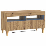 LED TV Cabinet Artisan Oak Engineered Wood 896344