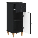 Bathroom Storage Cainet ALKMAAR Black 30 x 31 x 80 cm 896166