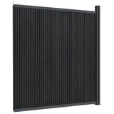 Fence Panel WPC Grey 173x186 cm 4003980