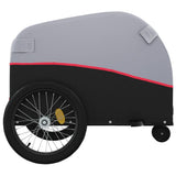 Bike Trailer Black and Red 30 kg Iron 94139