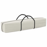 Folding Party Tent with Sidewalls Cream 2x2 m 93501