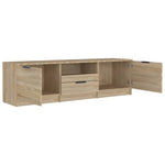 ZNTS TV Cabinet Sonoma Oak 140x35x40 cm Engineered Wood 811451