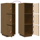 Highboard Honey Brown 34x40x108.5 cm Solid Wood Pine 820170