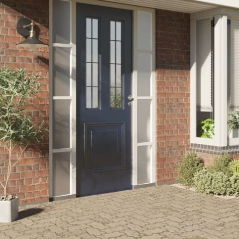 Window Films 3 pcs Static Frosted Grey PVC 3208945