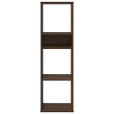 ZNTS Book Cabinet Brown Oak 34x31x112 cm Engineered Wood 860289