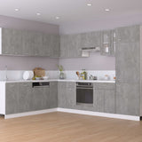 Hanging Cabinet Lyons 2 pcs Concrete Grey 50x31x60 cm Engineered Wood 805082