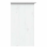 Bedside Cabinet BODO White 53x38.5x66 cm Solid Wood Pine 355053