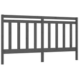 Bed Headboard Grey Solid pine wood Large Bed Headboard 817807