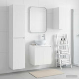 Bathroom Furniture Set 3 pcs White 33 x 34.5 x 160 cm 3406063