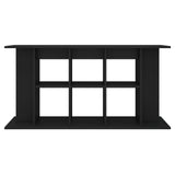 Aquarium Stand Black 120x40x60 cm Engineered Wood 833592