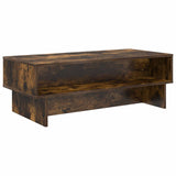 Coffee Table Smoked Oak 100 x 46 x 35 cm Engineered Wood 8000240