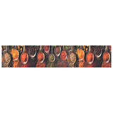 Kitchen Rug Washable Spoon & Spices 60x300 cm Velvet 136545