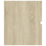 ZNTS Sink Cabinet with Built-in Basin Sonoma Oak Engineered Wood 3071570