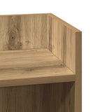 Side Tables 2 pcs with Shelf Artisan Oak 25.5x27x60 cm 858559