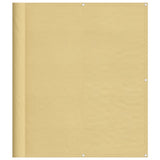 Balcony Screen Sand 120x1000 cm 100% Polyester Oxford 4000041