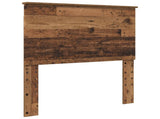 Bed Frame with Headboard Old Wood 90 x 190 cm Engineered Wood 3411366
