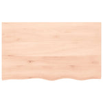 Table Top 100x60x cm Untreated Solid Wood Oak 3156306