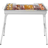 Folding BBQ Charcoal Barbecue Grill Steel Stainless Garden Picnic Camping Stove 37951565