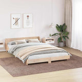 Anti-slip Shaggy Rug Brown 240 x 340 cm PP 4019798