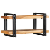 ZNTS Wall Shelf 70x33x35 cm Solid Wood Acacia 4017484